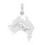 Picture of OZZIE MAP with SKIPPY CHARM